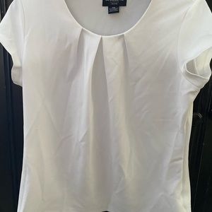 Liz Claborne blouse small stains on the front of the shirt barely noticeable